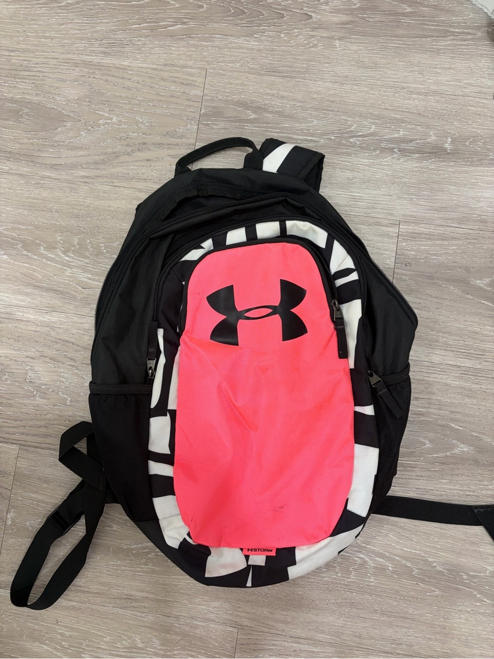Under Armour Black & Pink Performance Backpack